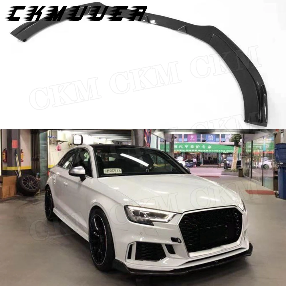 CKMUUER передний бампер из углеродного волокна, спойлер для губ, автостайлинг для Audi A3 RS3, не стандарт S3 2017 2018, комплекты кузова автомобиля
CKMUUER передний бампер из углеродного волокна, спойлер для губ, автостайлинг для Audi A3 RS3, не стандарт S3 2017 2018, комплекты кузова автомобиля