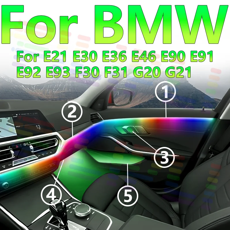 Для BMW Atmosphere Lights eDrive Glow — электрически синие акценты для гибридных моделей
Для BMW Atmosphere Lights eDrive Glow — электрически синие акценты для гибридных моделей