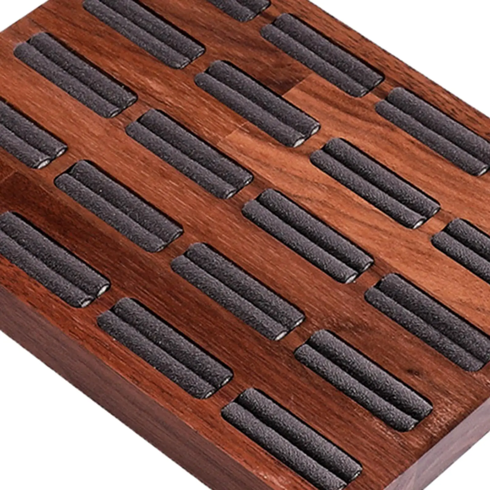 Ring Tray 20 Flannel Slot Multifunctional Jewelry Display Sheet for Bedside Table
Ring Tray 20 Flannel Slot Multifunctional Jewelry Display Sheet for Bedside Table