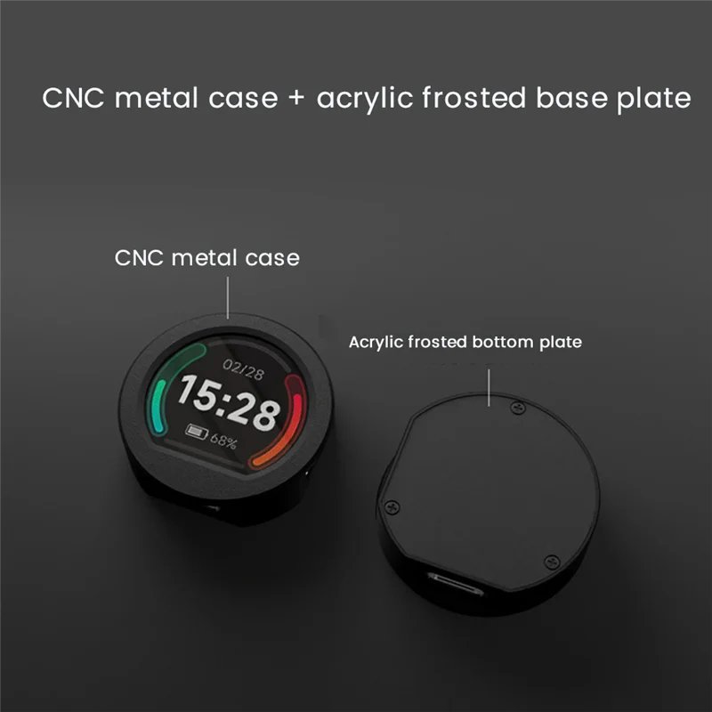 Durable-RP2040 Microcontroller MCU Board 0.99Inch Round LCD Display Gyro Sensor 65K Color Accelerometer CNC Metal Case Easy Inst
Durable-RP2040 Microcontroller MCU Board 0.99Inch Round LCD Display Gyro Sensor 65K Color Accelerometer CNC Metal Case Easy Inst