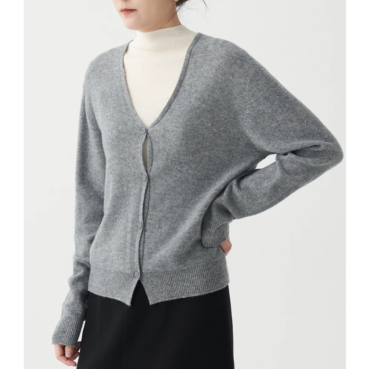 VDH Studio Sl 26-Ply Pure Wool Open Cardigan Women's Spring Lazy Loose iny V-Ne Knitted Jaet OL Sle Straight Cu...
VDH Studio Sl 26-Ply Pure Wool Open Cardigan Women's Spring Lazy Loose iny V-Ne Knitted Jaet OL Sle Straight Cu...