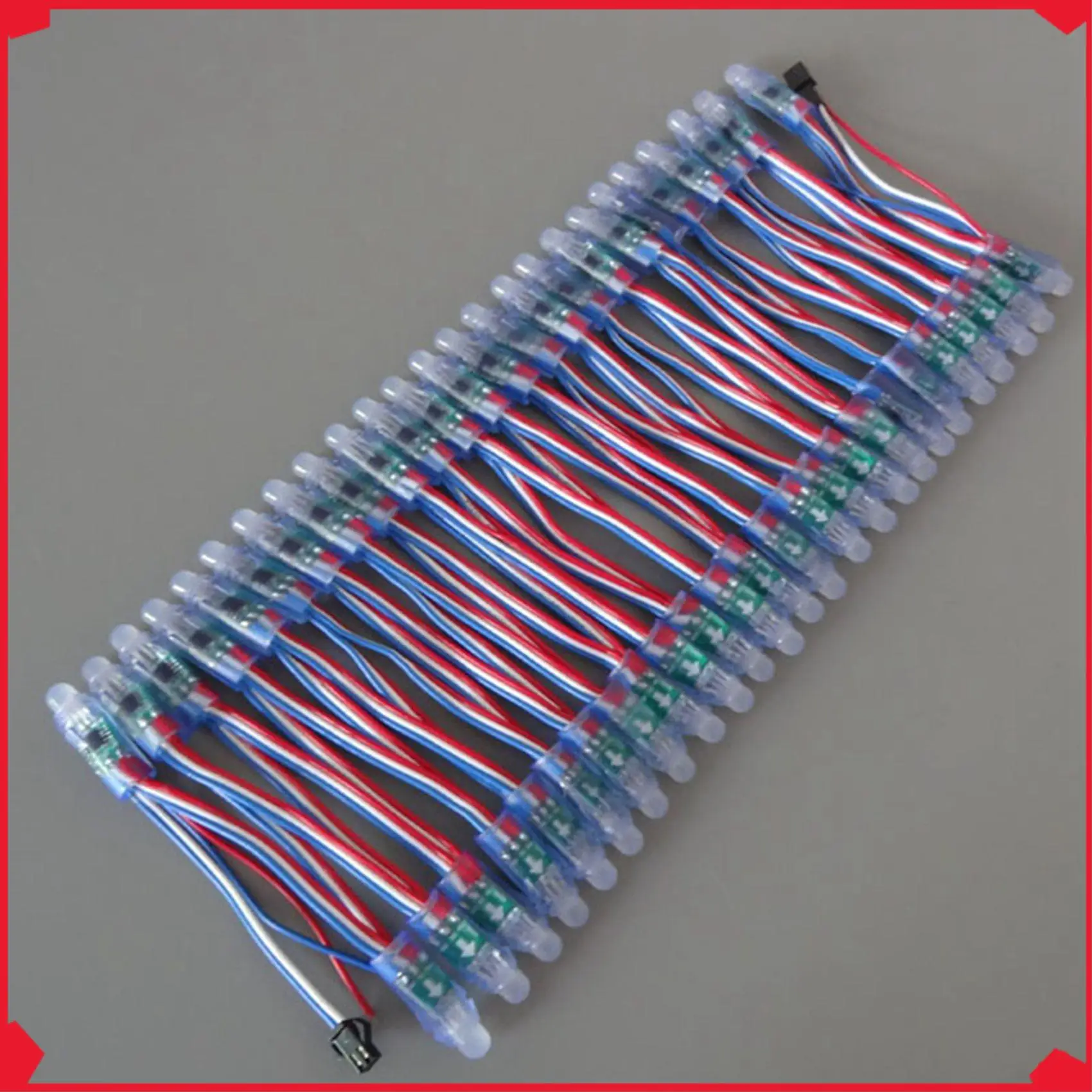B17B 300Pcs WS2811 LED Pixel Light String Advertising Pouring Waterproof Full Color Perforated Light 12Mm DC 5V
B17B 300Pcs WS2811 LED Pixel Light String Advertising Pouring Waterproof Full Color Perforated Light 12Mm DC 5V