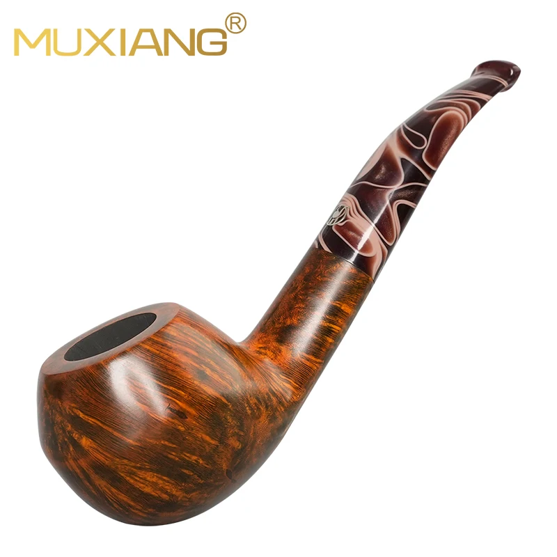 Briar Tobacco Pipe Hand Carved Tomato Pipe Thick Bowl Wall Original Shape Pipe Round Wood Bowl Coffee Acrylic Pipe Mouthpiece
Briar Tobacco Pipe Hand Carved Tomato Pipe Thick Bowl Wall Original Shape Pipe Round Wood Bowl Coffee Acrylic Pipe Mouthpiece