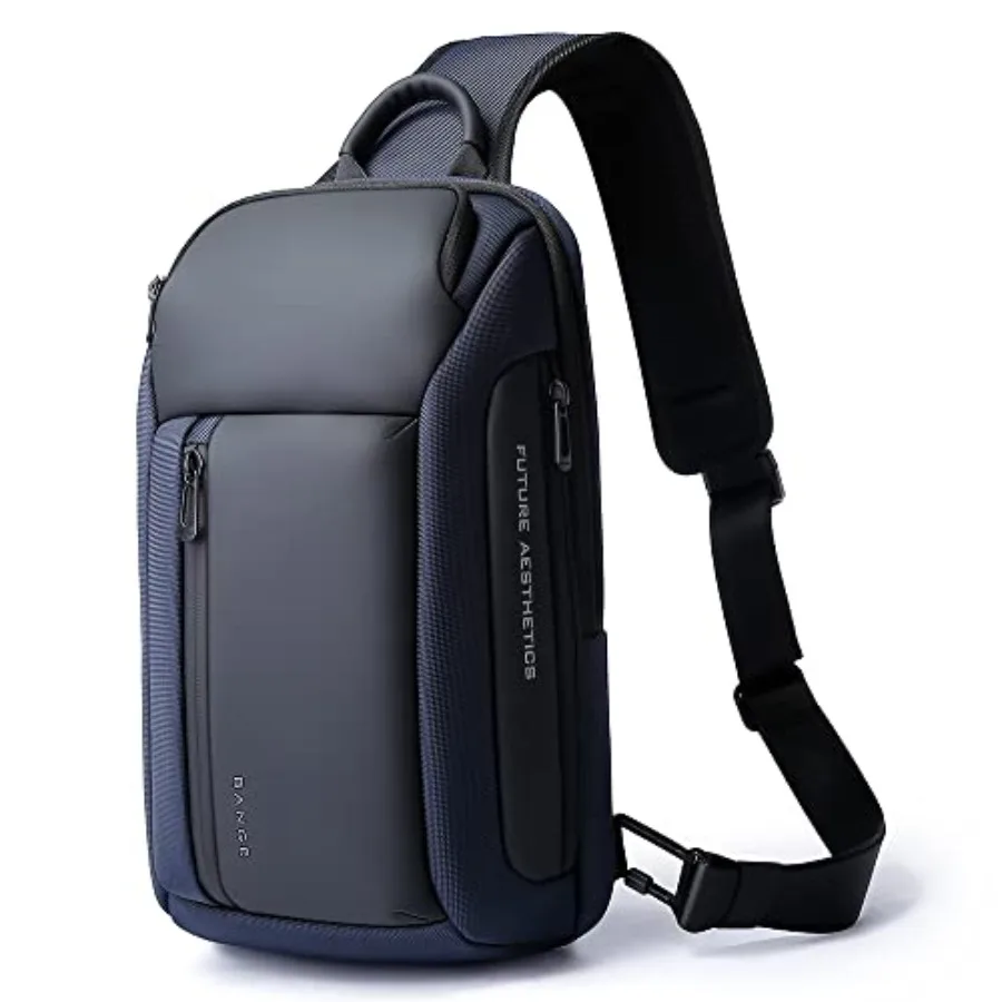 Men's Crossbody Backpack - Waterproof Shoulder Bag for Travel Hiking and Daily Commute
Men's Crossbody Backpack - Waterproof Shoulder Bag for Travel Hiking and Daily Commute