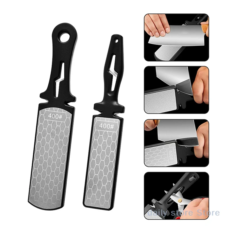 5 In 1 Knife Sharpener Diamond Bars 400/1000 Grit Kitchen Knives Tungsten Steel Ceramic Grinding Double-Sided Whetstone
5 In 1 Knife Sharpener Diamond Bars 400/1000 Grit Kitchen Knives Tungsten Steel Ceramic Grinding Double-Sided Whetstone
