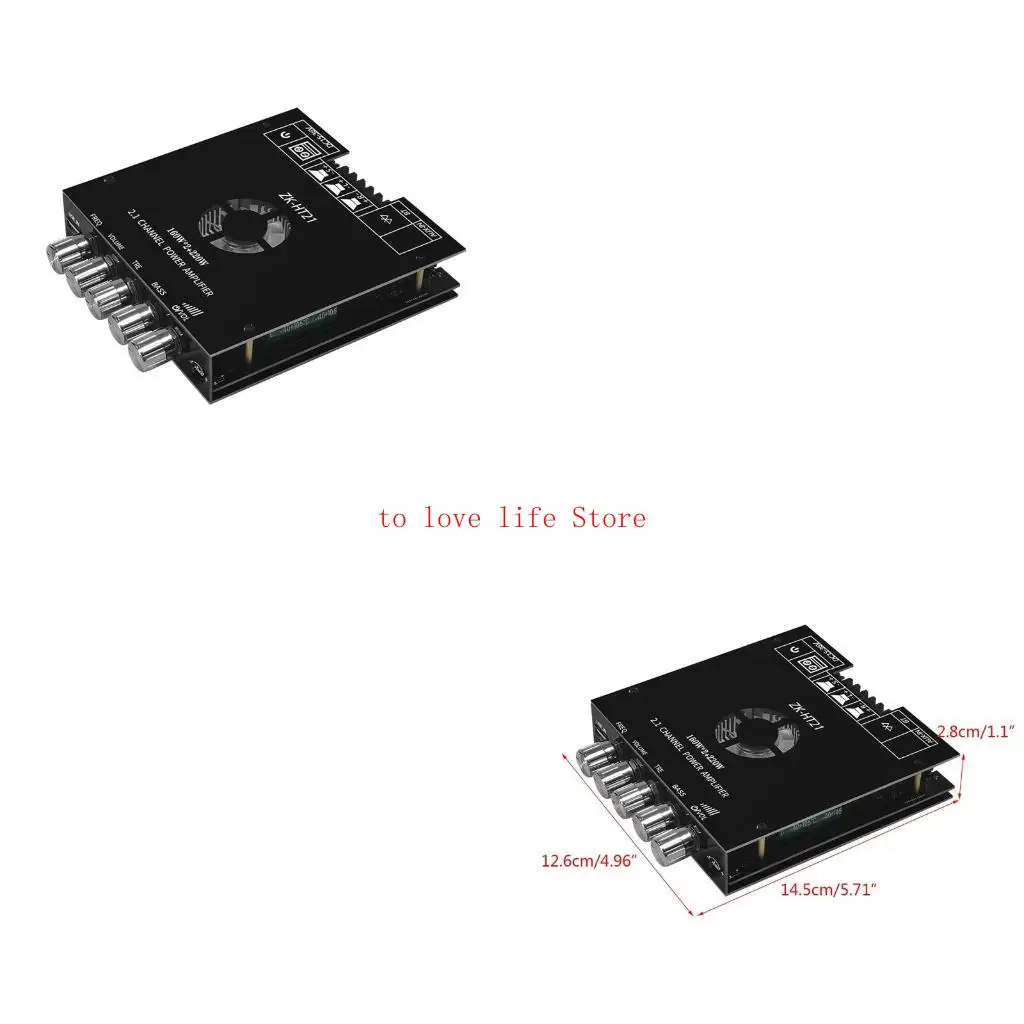 Digital Power Amplifier Board 2x160w+220W DC15-36V Speaker High and Bass Adjustment Tuning Board Front Home Theater
Digital Power Amplifier Board 2x160w+220W DC15-36V Speaker High and Bass Adjustment Tuning Board Front Home Theater