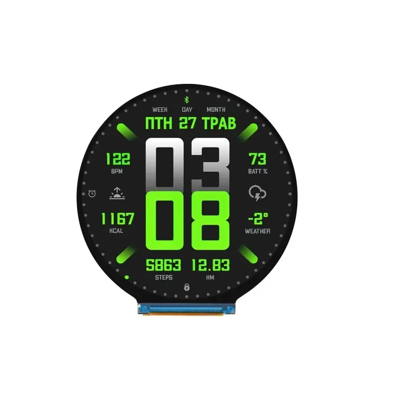 ESP32-S3 2.8inch Round Display Development Board, 480×480, 32-Bit LX7 Dual-Core Processor, Options Function
ESP32-S3 2.8inch Round Display Development Board, 480×480, 32-Bit LX7 Dual-Core Processor, Options Function