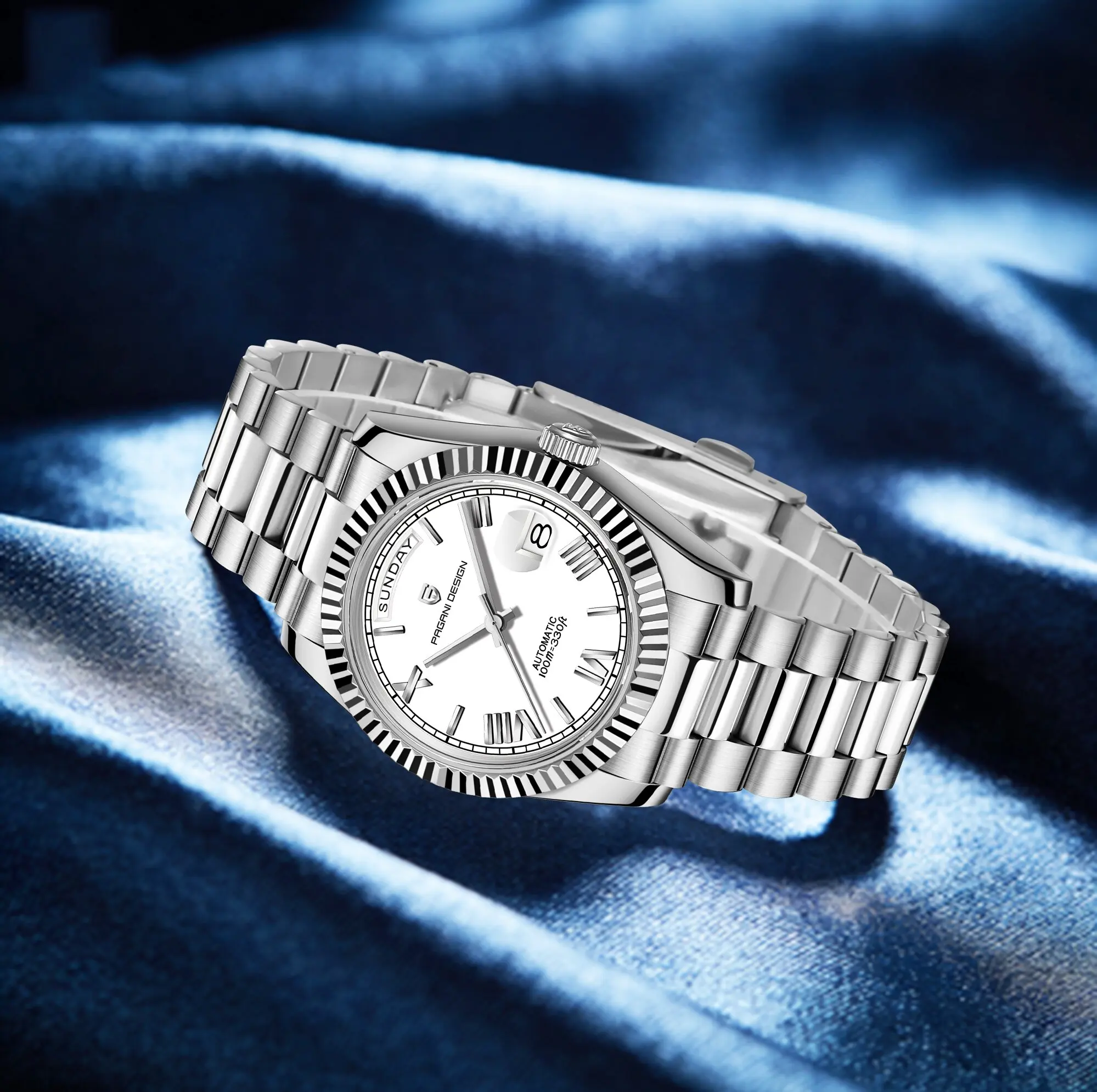 PAGANI DESIGN Men's Automatic Mechanical Watch Minimalist Cold Texture Stainless Steel Waterproof Luminous Calendar Watch 2026
PAGANI DESIGN Men's Automatic Mechanical Watch Minimalist Cold Texture Stainless Steel Waterproof Luminous Calendar Watch 2026