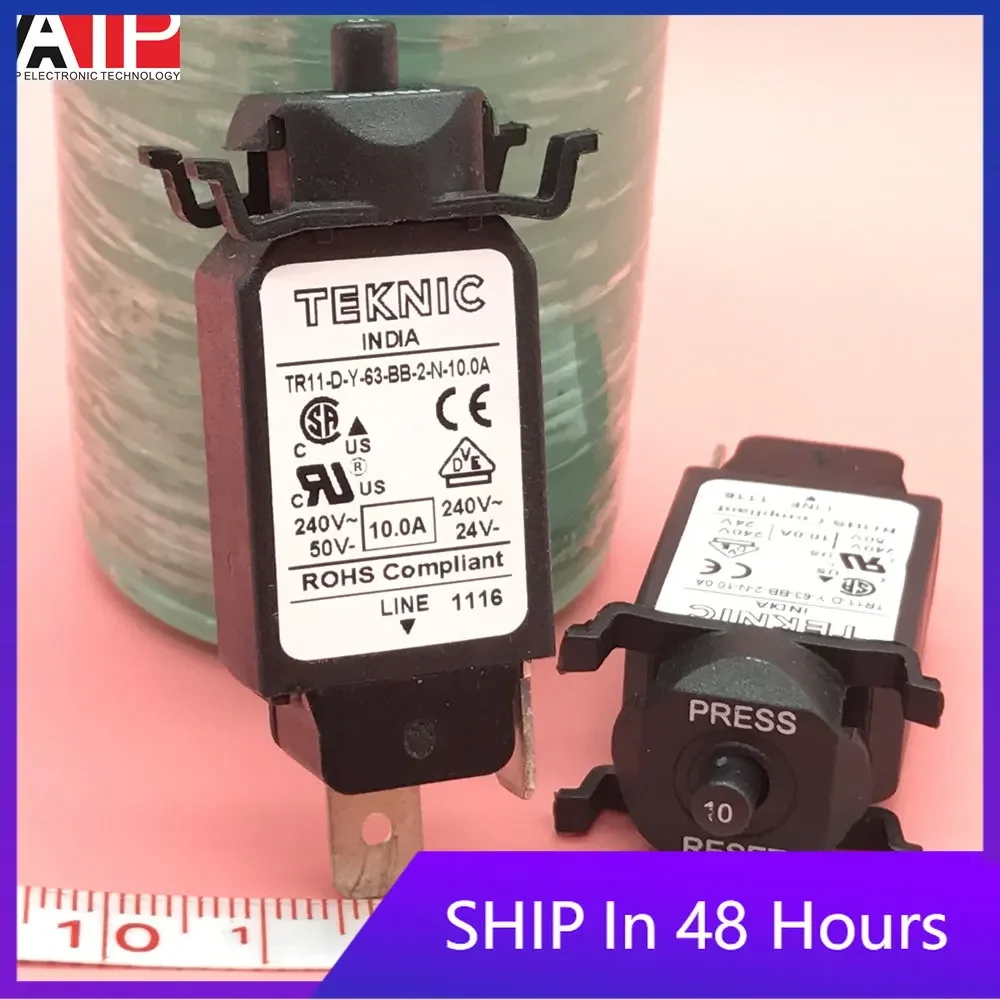 1PCS TR11-D-Y-63-BB-2-N-10.0A 10A overload protector circuit breaker Original spot inventory
1PCS TR11-D-Y-63-BB-2-N-10.0A 10A overload protector circuit breaker Original spot inventory