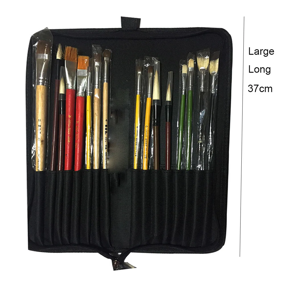 Oxford Style Zipper Brush Bag Portable Artist Paintbrush Organizer Case Calligraphy Brush Holder Pouch for Travel & Storage
Oxford Style Zipper Brush Bag Portable Artist Paintbrush Organizer Case Calligraphy Brush Holder Pouch for Travel & Storage