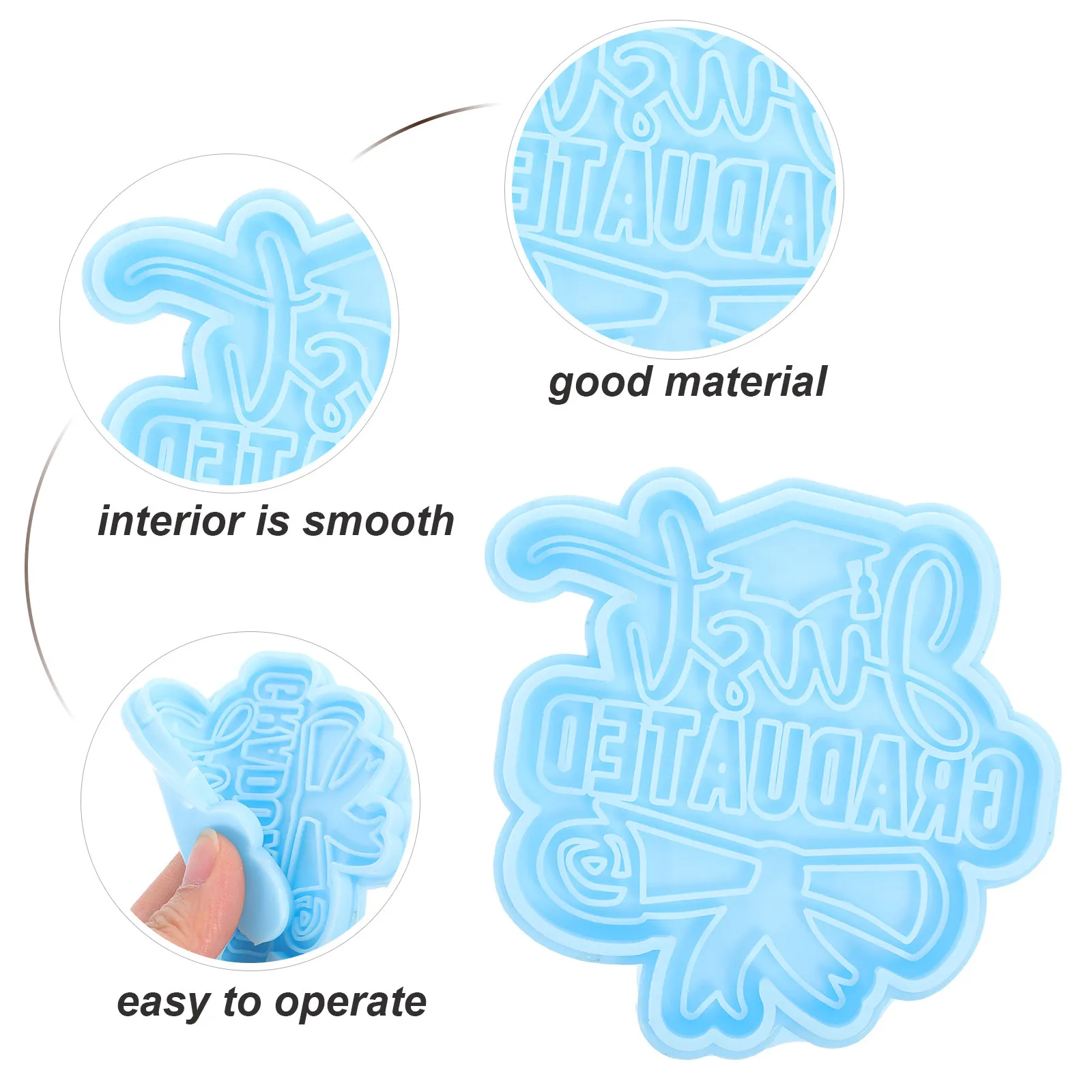 Силиконовая форма для брелока в виде выпускной шапочки, гибкая, прочная, для поделок своими руками, для изготовления подвесок и брелоков из смолы, силиконовые формы для брелоков
Силиконовая форма для брелока в виде выпускной шапочки, гибкая, прочная, для поделок своими руками, для изготовления подвесок и брелоков из смолы, силиконовые формы для брелоков