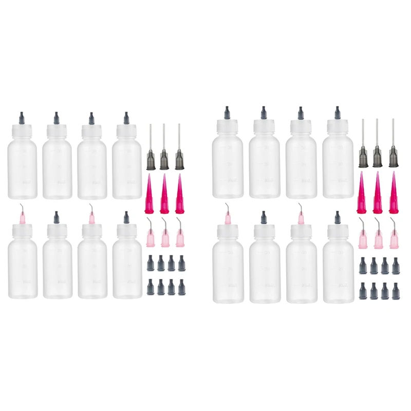 8 Pcs Precision Tip Applicator Bottle, Needle Tip Squeeze Bottle, Glue Applicator Bottles, For Paint Quilling Craft
8 Pcs Precision Tip Applicator Bottle, Needle Tip Squeeze Bottle, Glue Applicator Bottles, For Paint Quilling Craft