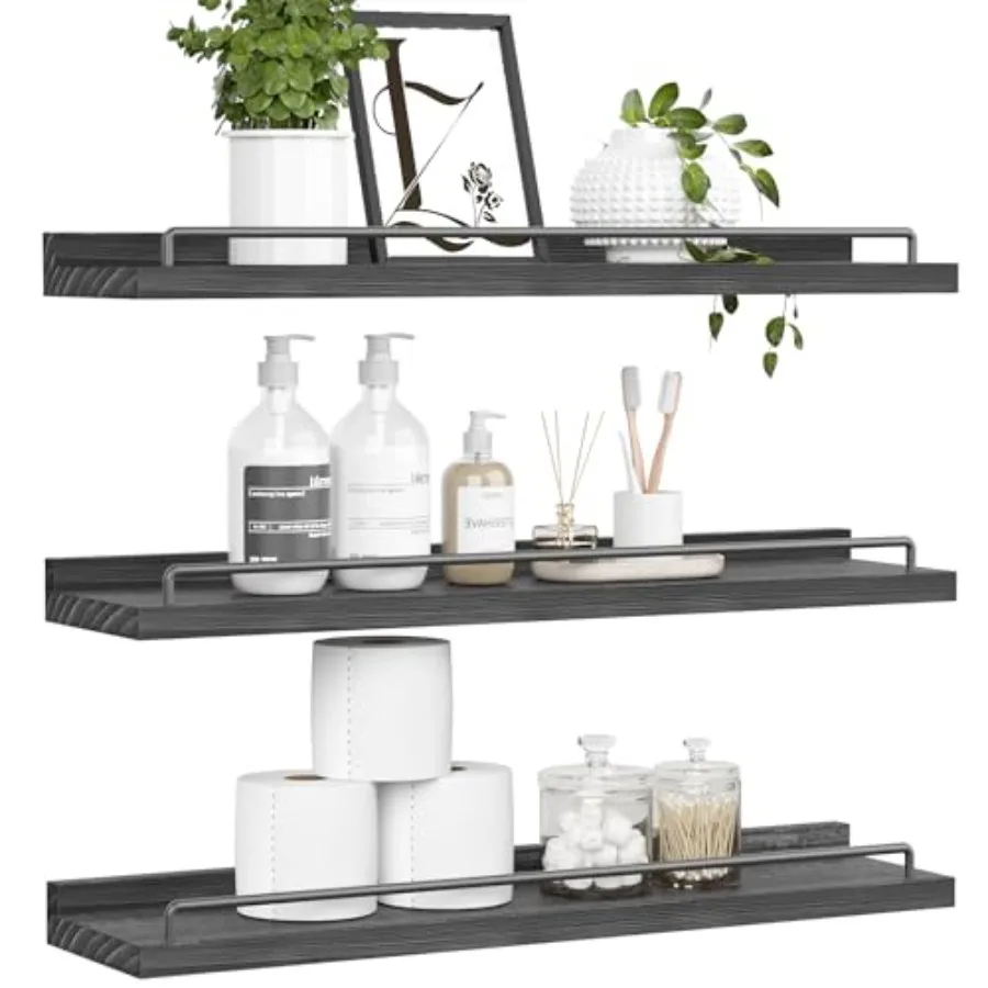22 inches Long Floating Shelves, Bathroom Decor Shelves Over Toilet, Farmhouse Wall Shelves for Living Room, Bedroom, Picture F
22 inches Long Floating Shelves, Bathroom Decor Shelves Over Toilet, Farmhouse Wall Shelves for Living Room, Bedroom, Picture F