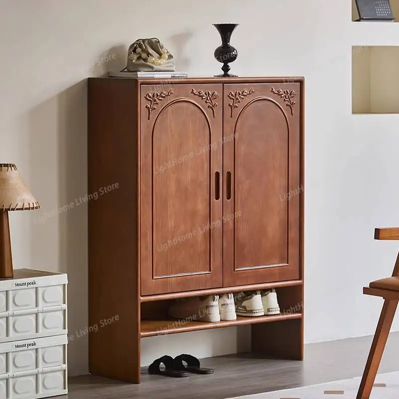 Storage Wooden Shoe Cabinet Doorway Minimalist Nordic Modern Shoe Rack Organizer Design Estante Para Zapatos Home Furniture
Storage Wooden Shoe Cabinet Doorway Minimalist Nordic Modern Shoe Rack Organizer Design Estante Para Zapatos Home Furniture
