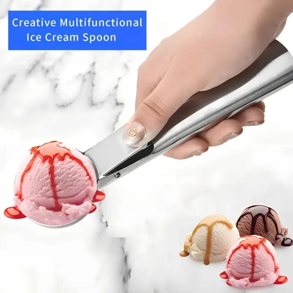 Stainless Steel Ice Cream Scoop and Scooping Tool, Multi-functional Ice Cream Scoop and Scooping Tool, Ice Cream and Fruit Scoop
Stainless Steel Ice Cream Scoop and Scooping Tool, Multi-functional Ice Cream Scoop and Scooping Tool, Ice Cream and Fruit Scoop