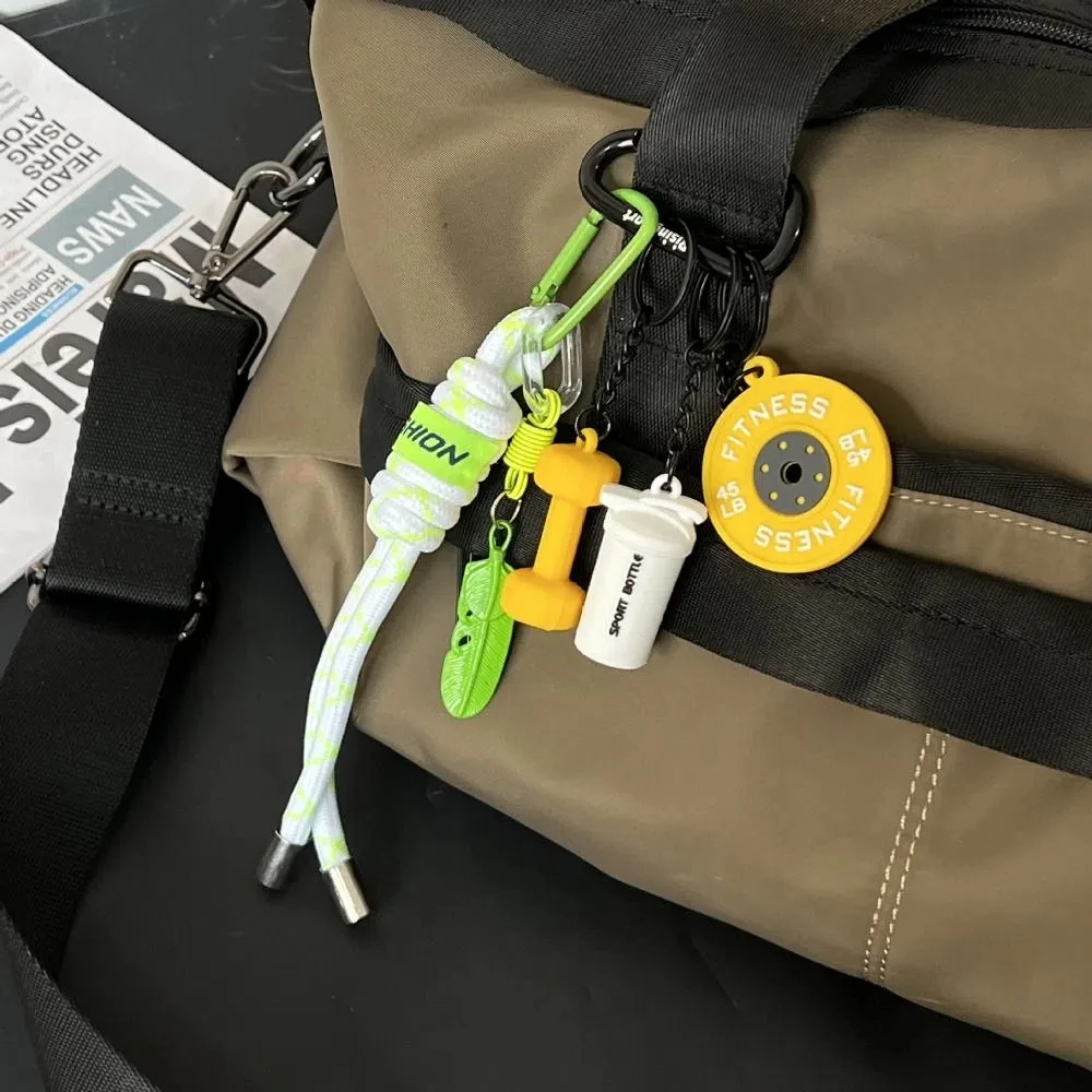 Mini Fitness Series Pendant Colorful Kettlebells Barbell Plates Key Chain with D-shaped Buckle Creative
Mini Fitness Series Pendant Colorful Kettlebells Barbell Plates Key Chain with D-shaped Buckle Creative