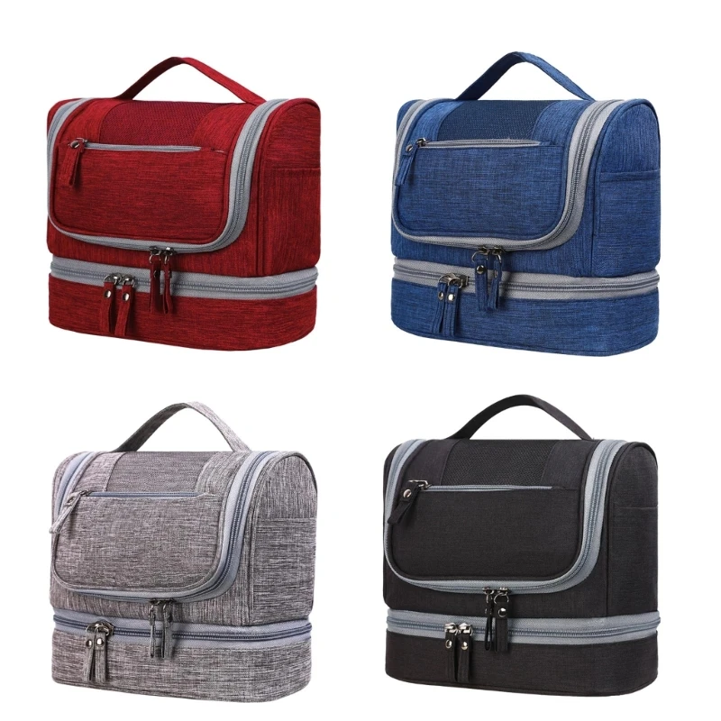Easy to Clean Travel Toiletry Bag Practical Waterproof Cosmetic Multi layer Storage Gym Wash Bag Beauty Items Bag
Easy to Clean Travel Toiletry Bag Practical Waterproof Cosmetic Multi layer Storage Gym Wash Bag Beauty Items Bag