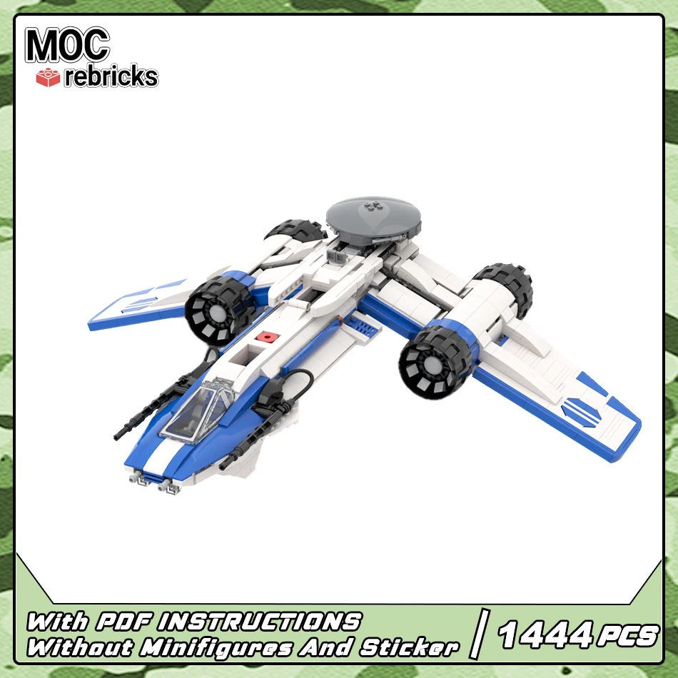MOC Космическая война, серия фильмов, Battlefield, воздушная бронированная Прямая поставка, строительный блок, коллекция «сделай сам», наборы кирпичей, игрушки для мальчиков, Рождественский подарок
MOC Космическая война, серия фильмов, Battlefield, воздушная бронированная Прямая поставка, строительный блок, коллекция «сделай сам», наборы кирпичей, игрушки для мальчиков, Рождественский подарок