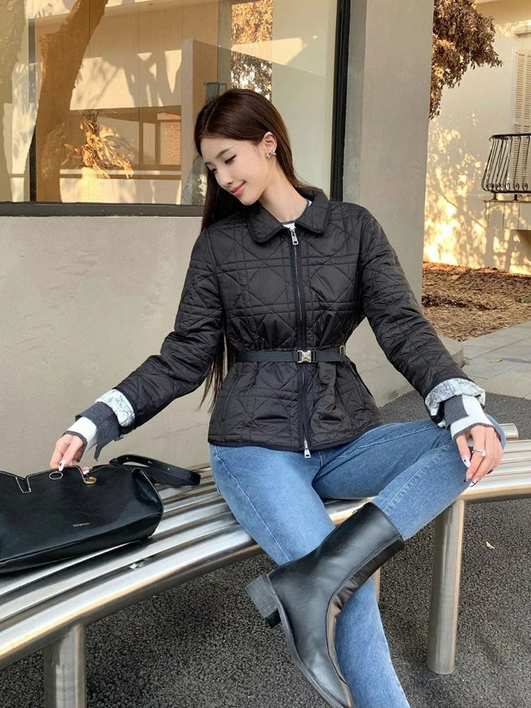 Slimming British Style Women's Cotton Jacket Zipper Short Lightweight Collar Pure Color Commute Fashion Autumn New Arrival
Slimming British Style Women's Cotton Jacket Zipper Short Lightweight Collar Pure Color Commute Fashion Autumn New Arrival