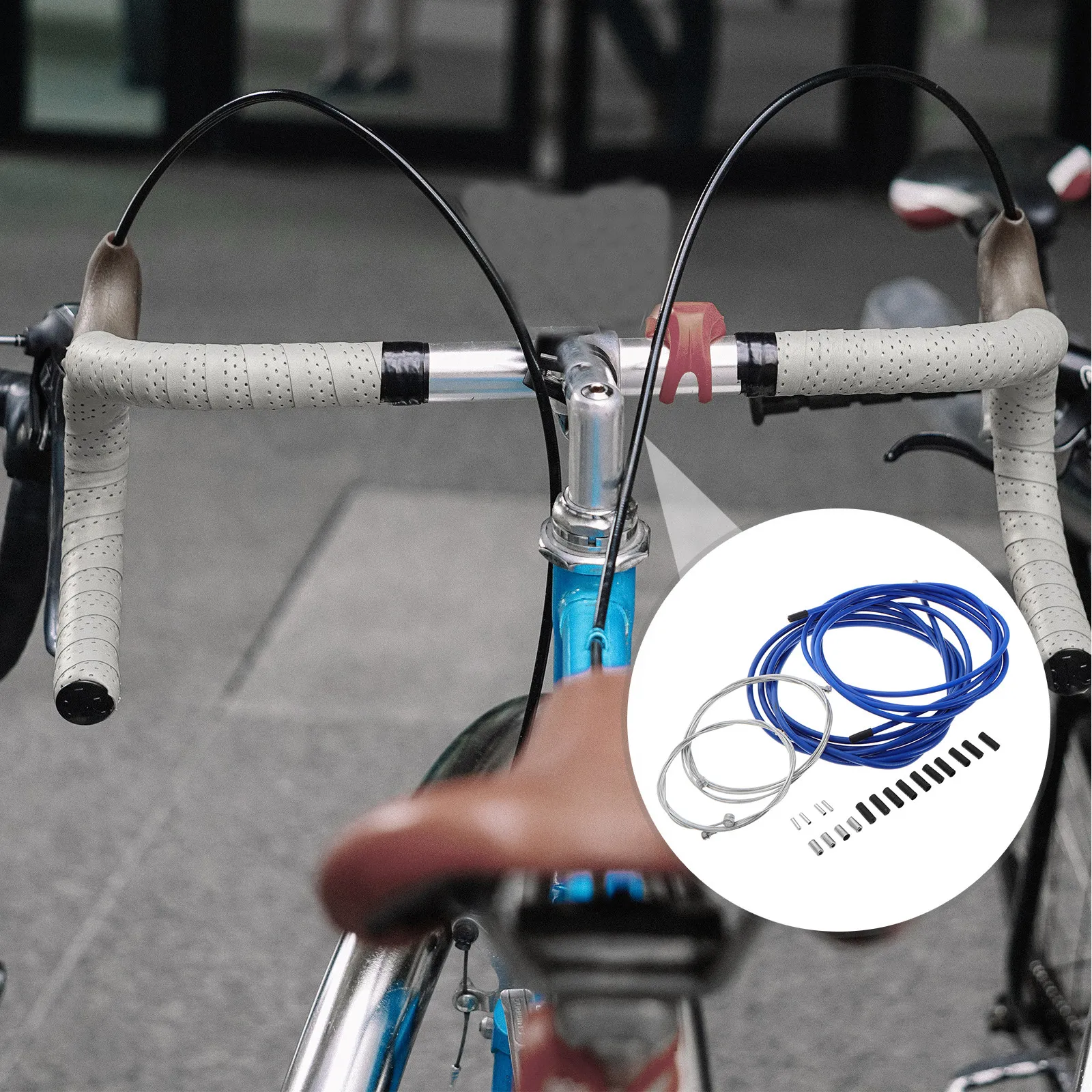 2 Sets Bicycle Brake Cable Stainless Steel Durable Universal Fit Mountain Road Folding Bikes Easy Installation Reliable
2 Sets Bicycle Brake Cable Stainless Steel Durable Universal Fit Mountain Road Folding Bikes Easy Installation Reliable