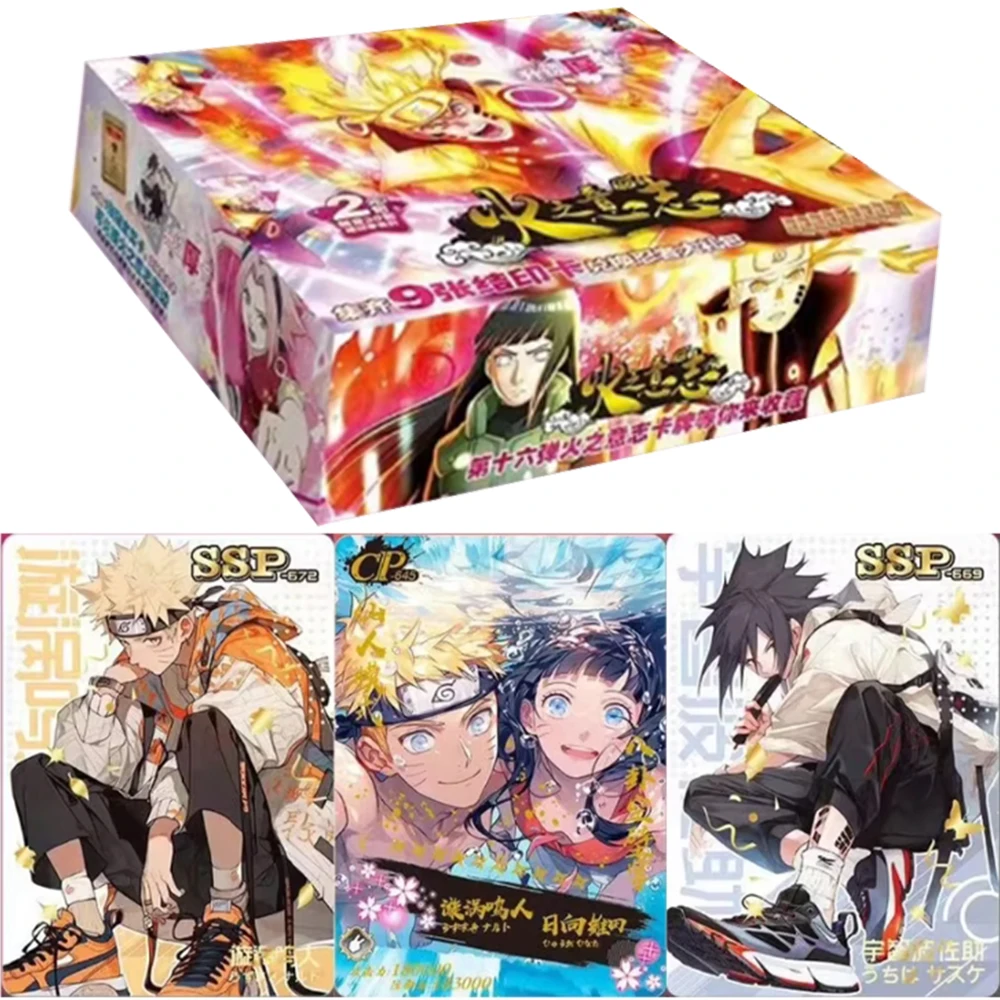 Naruto Card Will of Fire Deluxe Collection Edition Card Naruto Sakura Sasuke Anime Character TCG Board Game Toys Children Gifts
Naruto Card Will of Fire Deluxe Collection Edition Card Naruto Sakura Sasuke Anime Character TCG Board Game Toys Children Gifts