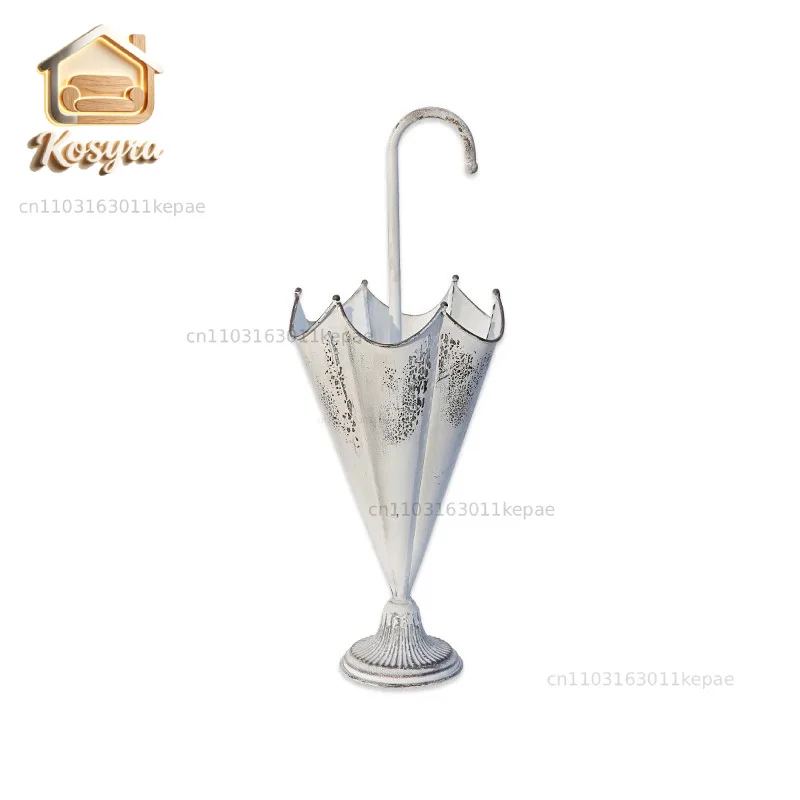 Vintage Metal Umbrella-Shaped Planter, White Decorative Flower Stand with Pedestal Base, Indoor Outdoor Garden Decor
Vintage Metal Umbrella-Shaped Planter, White Decorative Flower Stand with Pedestal Base, Indoor Outdoor Garden Decor