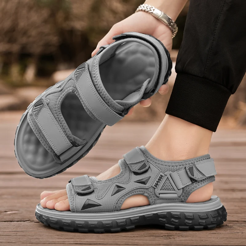 New unisex beach sandals summer fashion breathable waterproof sandals beach seaside outdoor shoes high value versatile
New unisex beach sandals summer fashion breathable waterproof sandals beach seaside outdoor shoes high value versatile