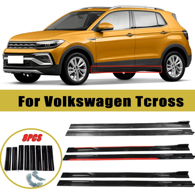 2m/2.2m Car Side Skirt Extension SplitterBumper Racing Side Wing Bumper Lip Side Spoiler For Volkswagen Tcross Car Accessories
2m/2.2m Car Side Skirt Extension SplitterBumper Racing Side Wing Bumper Lip Side Spoiler For Volkswagen Tcross Car Accessories