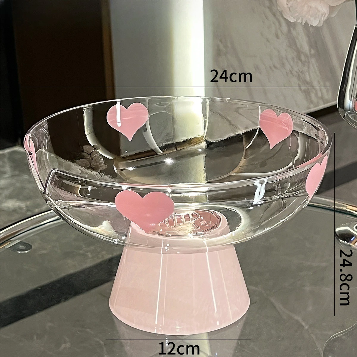 LH Exquisite Light Luxury Fruit Plate Household Dried Fruit Basket Living Room Coffee Table Home Decor Ornament
LH Exquisite Light Luxury Fruit Plate Household Dried Fruit Basket Living Room Coffee Table Home Decor Ornament