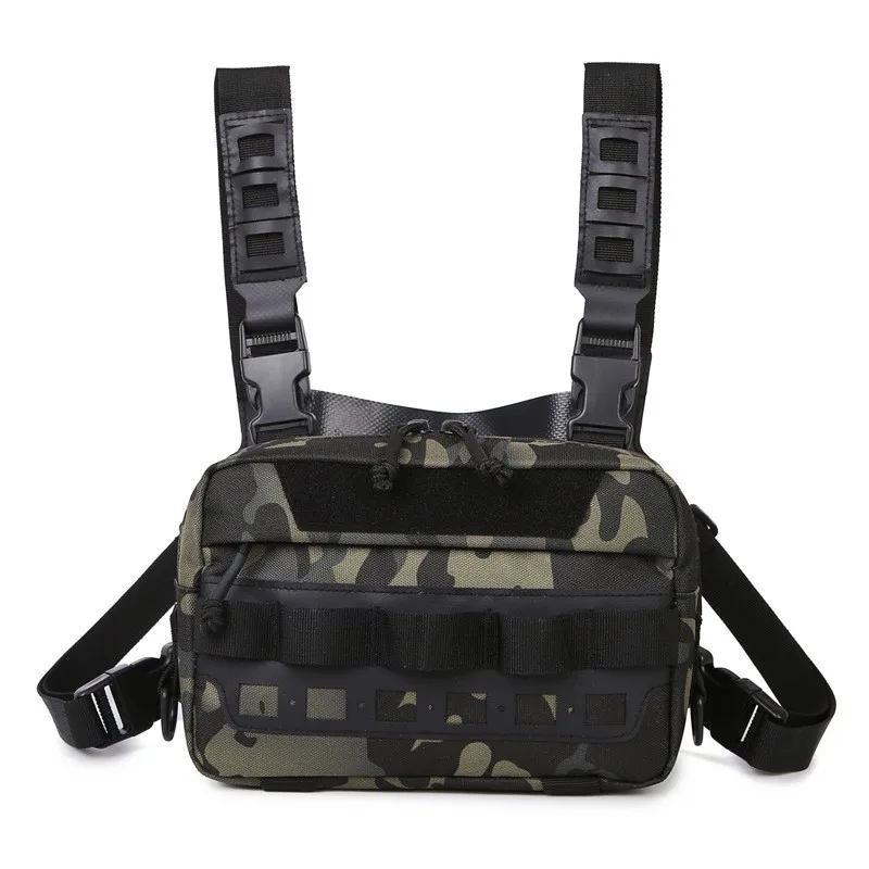 Men's Camo Fishing Lures Utility Tackle Fishing Vest Bag Chest Bags Waist Pack Outdoor Mountaineering Camping Hiking
Men's Camo Fishing Lures Utility Tackle Fishing Vest Bag Chest Bags Waist Pack Outdoor Mountaineering Camping Hiking
