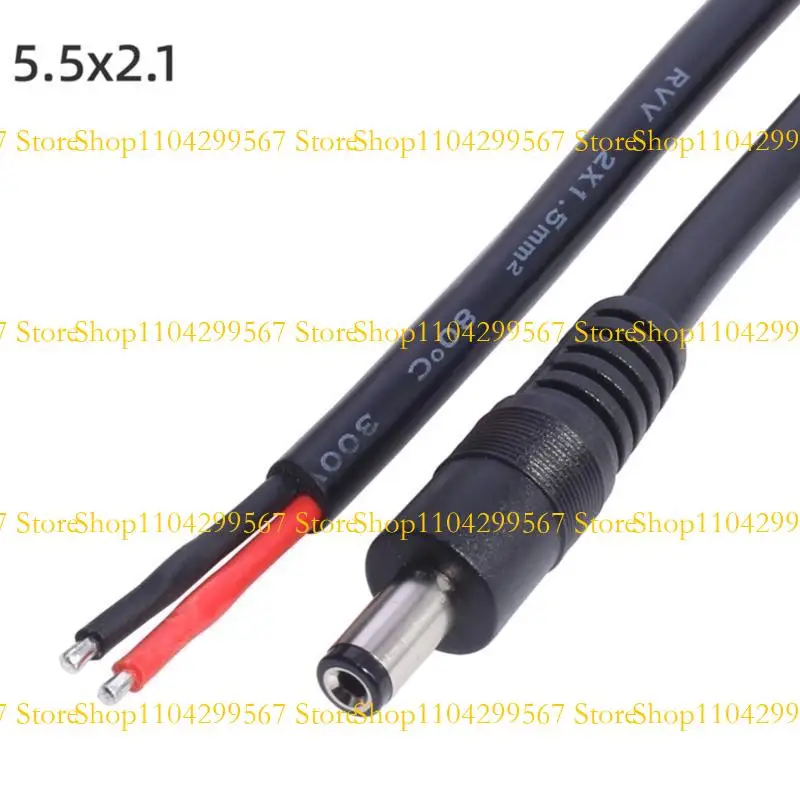 CS1W DC5.5x2.1mm Power Pigtail Extension Cable Cord,Female/Male Connector Wire Line for LED Light Strip Monitoring Desk Lamps
CS1W DC5.5x2.1mm Power Pigtail Extension Cable Cord,Female/Male Connector Wire Line for LED Light Strip Monitoring Desk Lamps