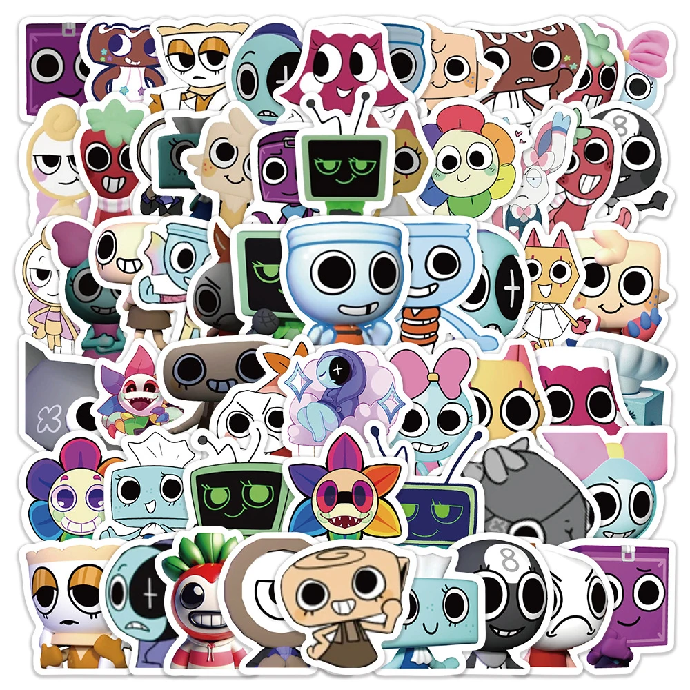 10/30/60pcs Funny Cartoon Dandys World Game Stickers Kids DIY Sticker Toy Laptop Suitcase Phone Waterproof Graffiti Decals Decor
10/30/60pcs Funny Cartoon Dandys World Game Stickers Kids DIY Sticker Toy Laptop Suitcase Phone Waterproof Graffiti Decals Decor