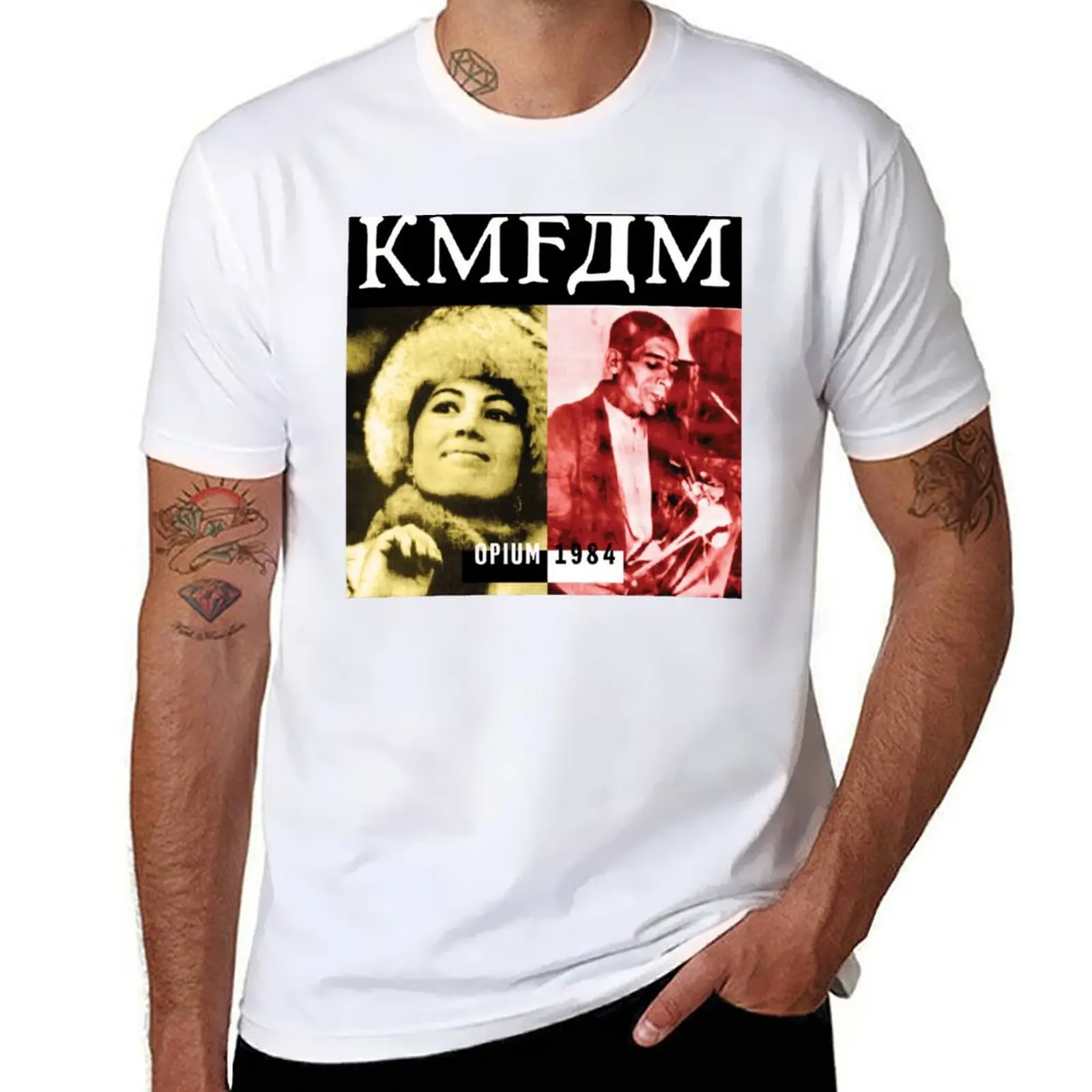 KMFDM Opium 1984 T-Shirt man t shirts graphic man graphic t shirt T-Shirt
KMFDM Opium 1984 T-Shirt man t shirts graphic man graphic t shirt T-Shirt