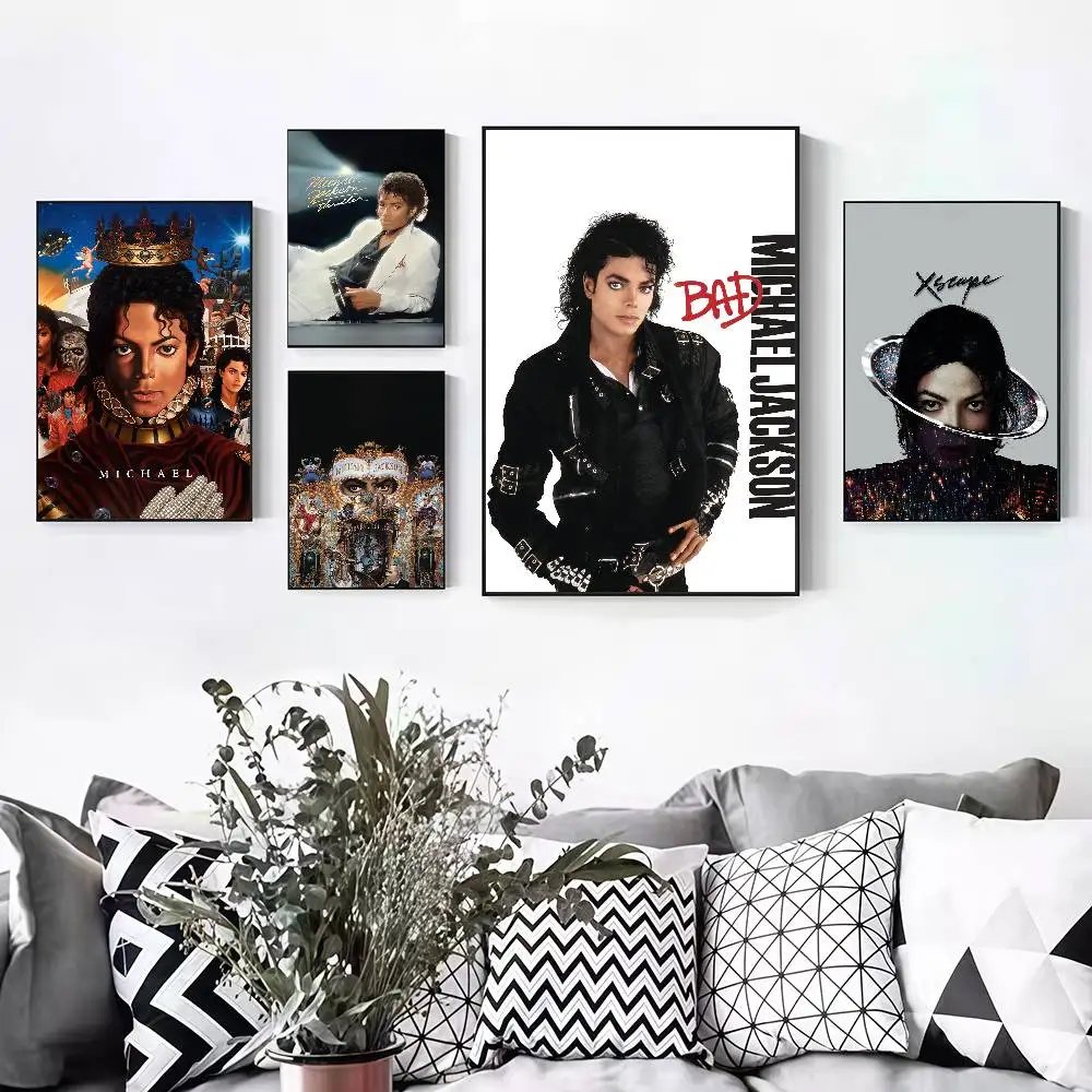 Hot Singer M-Michael Jackson Peelable Self-adhesive Poster Stickers Are Suitable For Frameless Wall Decoration In Cafes, Bars, A
Hot Singer M-Michael Jackson Peelable Self-adhesive Poster Stickers Are Suitable For Frameless Wall Decoration In Cafes, Bars, A