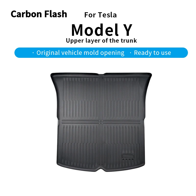 Carbon Flash For Tesla 2021-2024 Model Y TPE Trunk Cargo Liner Mat Accessories Upper layer of trunk cushion
Carbon Flash For Tesla 2021-2024 Model Y TPE Trunk Cargo Liner Mat Accessories Upper layer of trunk cushion