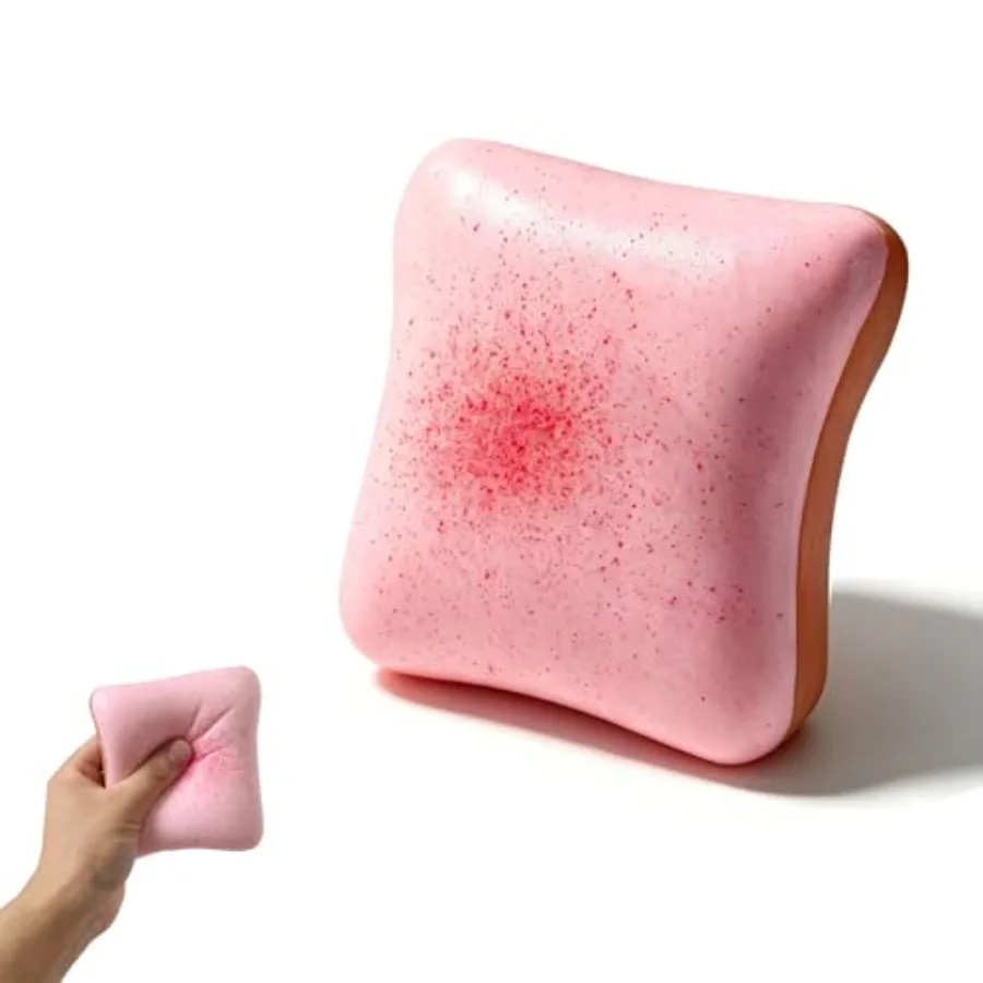 Bread Squishy Toy, Slow Rising Squishy, Realistic Squishies Bread with Butter Scent, Stress Relief and Sensory Fidget Toys for
Bread Squishy Toy, Slow Rising Squishy, Realistic Squishies Bread with Butter Scent, Stress Relief and Sensory Fidget Toys for