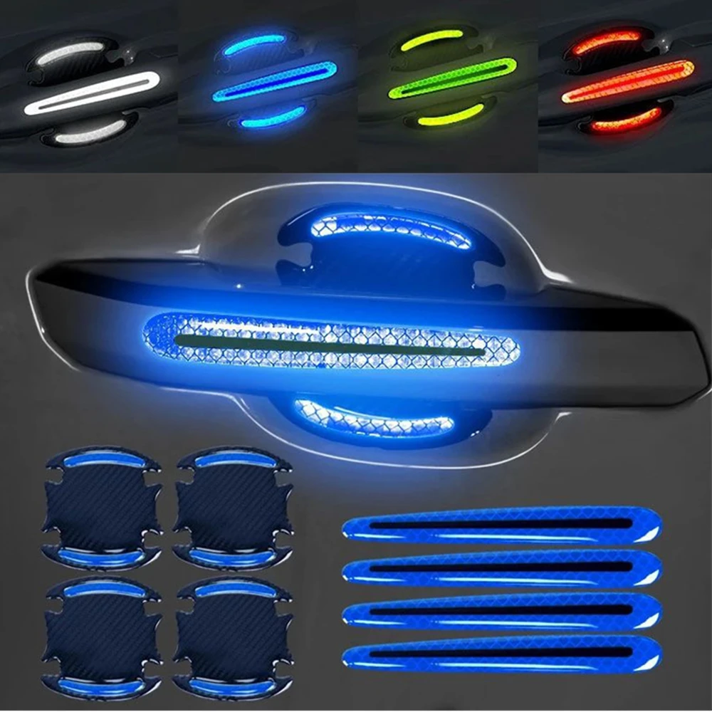 8 General-Purpose 3D Carbon Fiber Car Door Handle Stickers Scratch-Resistant Stickers Car Safety Reflective Strip Car Stickers
8 General-Purpose 3D Carbon Fiber Car Door Handle Stickers Scratch-Resistant Stickers Car Safety Reflective Strip Car Stickers