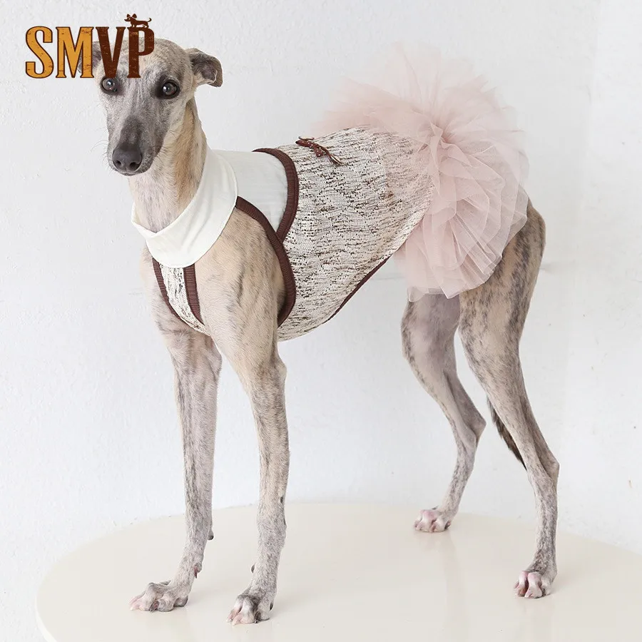 Summer Maillard Color Vintage Cute Patchwork Lace Balle Tshort Dress Suitable for Slender Type Pet Dog Dress
Summer Maillard Color Vintage Cute Patchwork Lace Balle Tshort Dress Suitable for Slender Type Pet Dog Dress