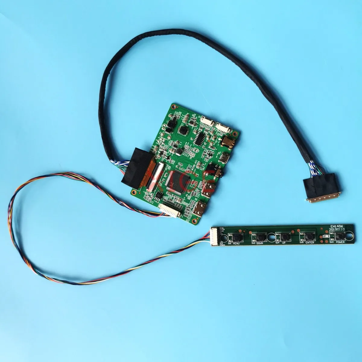 LCD Controller Board Fit CLAA133WA01A CLAA133WB01A M133NWN1 1366x768 13.3" Laptop Screen Micro USB LVDS 40-Pin DIY Kit Mini-HDMI
LCD Controller Board Fit CLAA133WA01A CLAA133WB01A M133NWN1 1366x768 13.3" Laptop Screen Micro USB LVDS 40-Pin DIY Kit Mini-HDMI