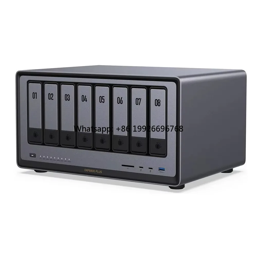 UGREEN NASync DXP8800 Plus 8 Bay Desktop NAS I5 1235u 10-Core CPU 8GB DDR5 RAM 128G SSD Networking Storage (Diskless)
UGREEN NASync DXP8800 Plus 8 Bay Desktop NAS I5 1235u 10-Core CPU 8GB DDR5 RAM 128G SSD Networking Storage (Diskless)