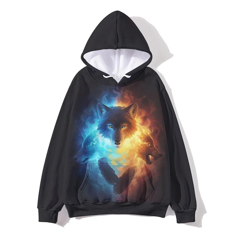 2024 3D Printed Animal Wolf Hoodie Men's Clothing Fun Design Sportswear Ropa Hombre Casual Adult Pullover Street Wear Y2k Hoodie
2024 3D Printed Animal Wolf Hoodie Men's Clothing Fun Design Sportswear Ropa Hombre Casual Adult Pullover Street Wear Y2k Hoodie