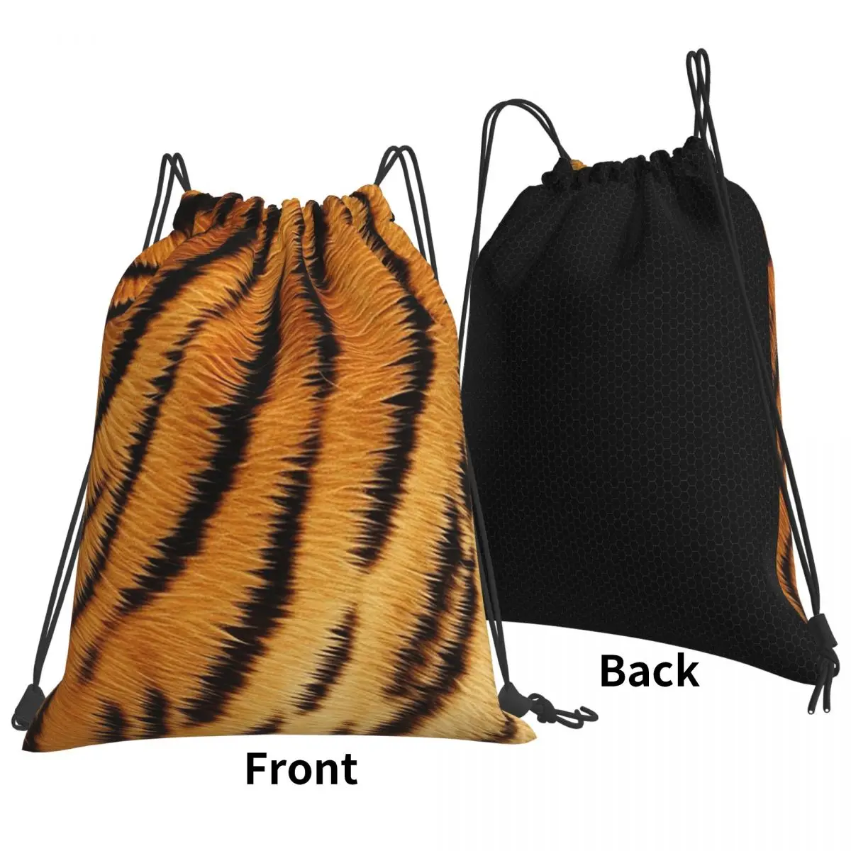 Tiger Skin Backpacks Casual Drawstring Bags Sports Bag Book Bags for Travel Students
Tiger Skin Backpacks Casual Drawstring Bags Sports Bag Book Bags for Travel Students