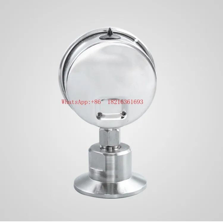 NEW YNTP-60BF Sanitary Clamp Type Quick-loading Diaphragm Gauge, Stainless Steel Chuck Diaphragm Pressure Gauge
NEW YNTP-60BF Sanitary Clamp Type Quick-loading Diaphragm Gauge, Stainless Steel Chuck Diaphragm Pressure Gauge