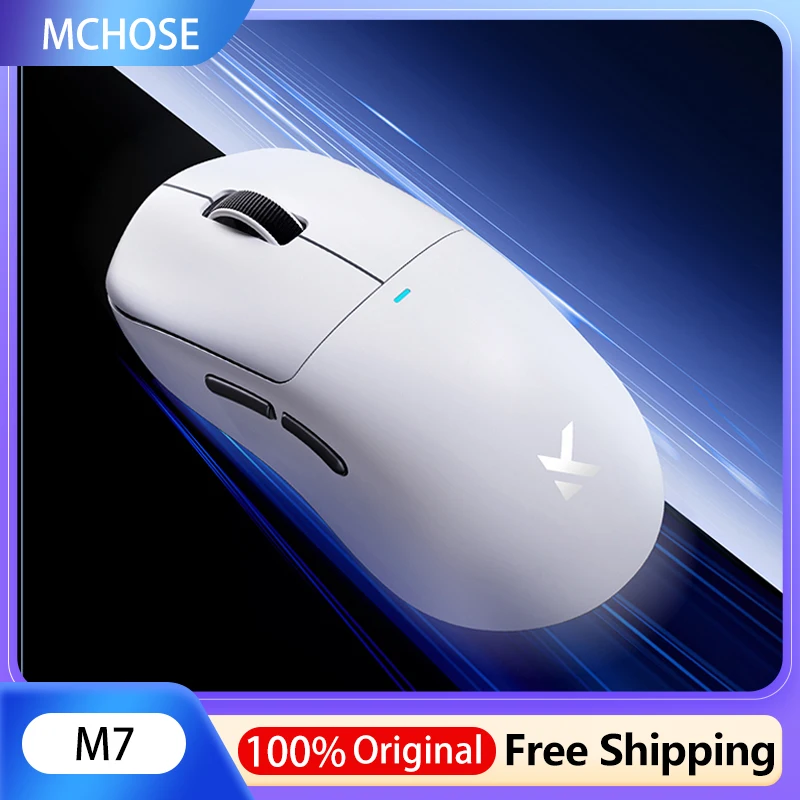 Mchose M7 Wireless E-Sports Mouse Tri Mode Bluetooth 2.4GHz Paw3395/3950 Lightweight Low Latency Customized Gaming Laptop Gift
Mchose M7 Wireless E-Sports Mouse Tri Mode Bluetooth 2.4GHz Paw3395/3950 Lightweight Low Latency Customized Gaming Laptop Gift