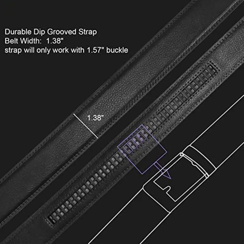 652F кожаный ремень без пряжки для мужчин кожаный автоматический ремень без пряжки
652F кожаный ремень без пряжки для мужчин кожаный автоматический ремень без пряжки