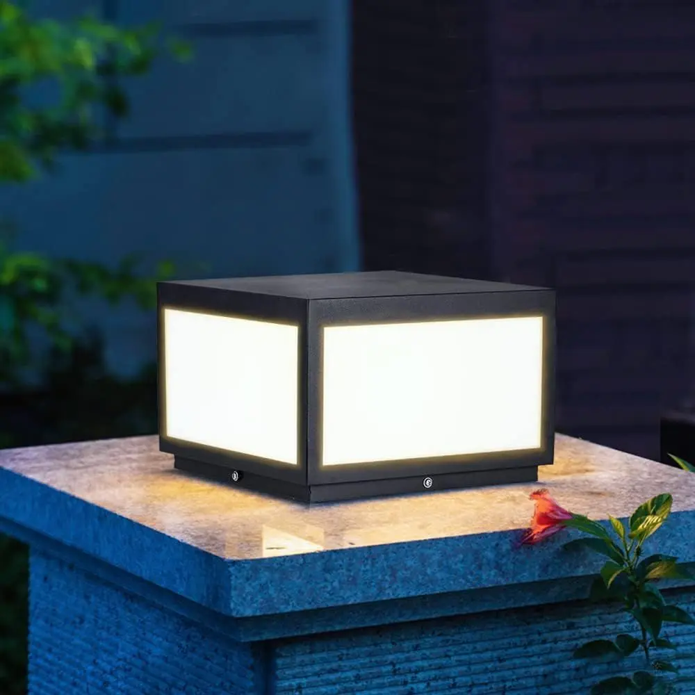 Outdoor ern StainlSteel Post Light, LED ence Deck Light Lantern Column Lamp or lat Surace Patio Garden Decoration with IP54 Wate
Outdoor ern StainlSteel Post Light, LED ence Deck Light Lantern Column Lamp or lat Surace Patio Garden Decoration with IP54 Wate