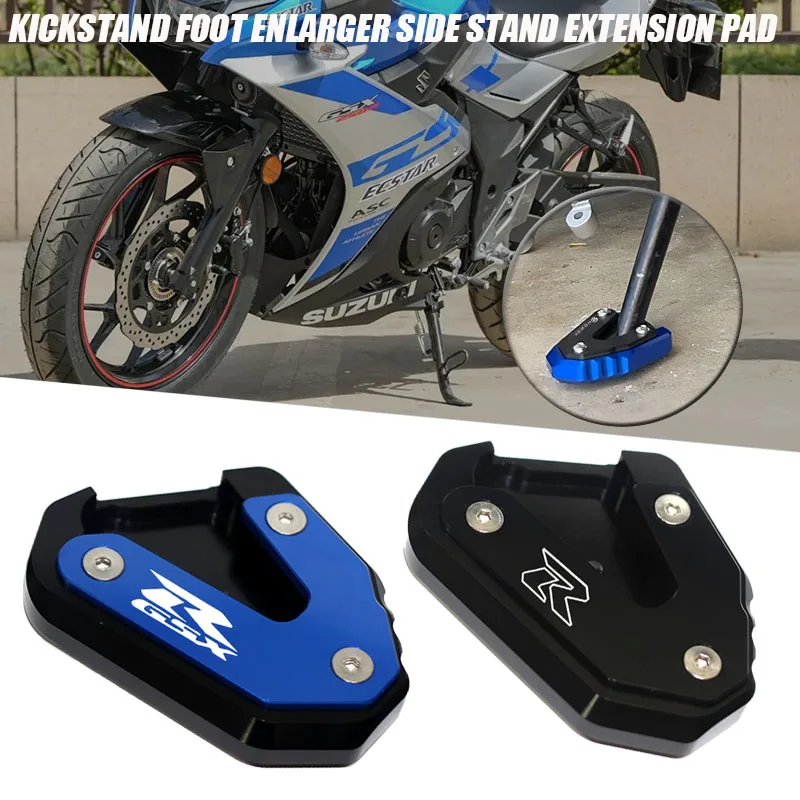 Fit For SUZUKI GSX-R GSXR 600 750 1000/R GSXR750 GSXR600 Motorcycle Accessories Kickstand Foot Extension Side Stand Enlarger Pad
Fit For SUZUKI GSX-R GSXR 600 750 1000/R GSXR750 GSXR600 Motorcycle Accessories Kickstand Foot Extension Side Stand Enlarger Pad