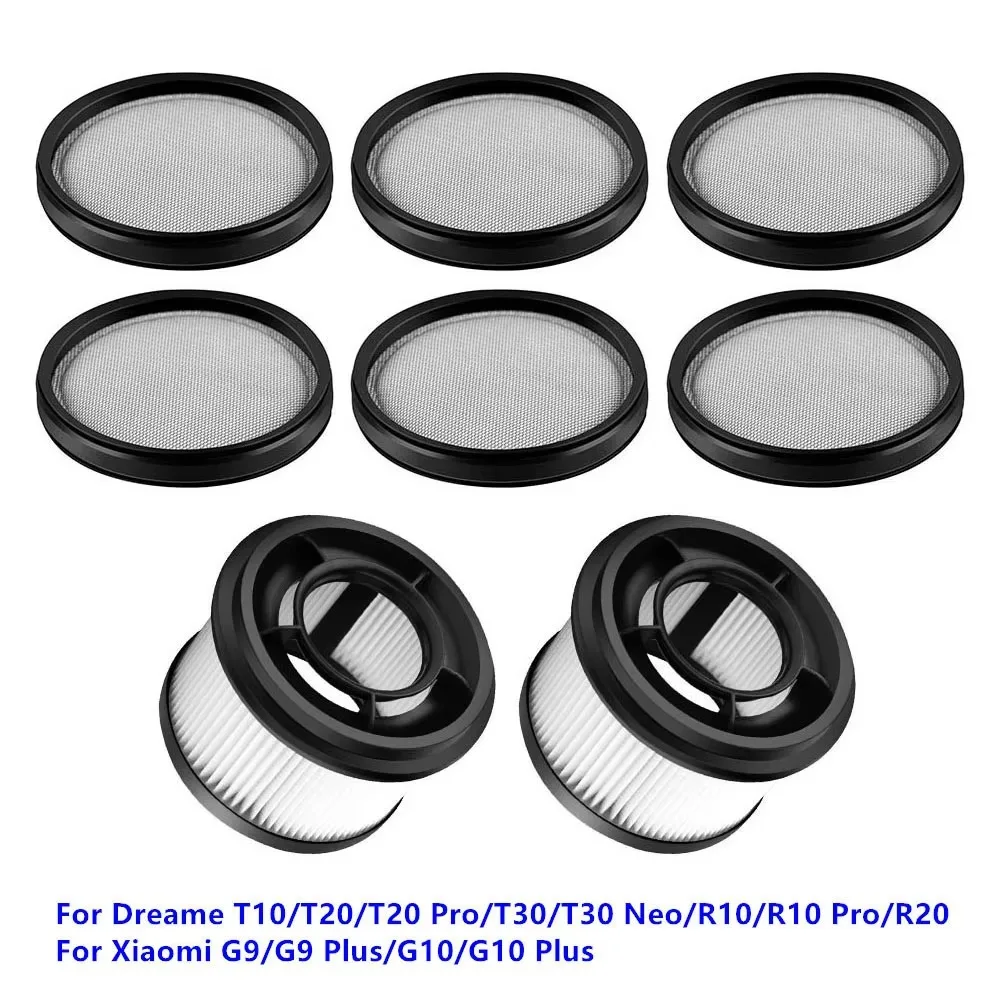 HEPA Filter For Dreame T10/T20/T20 Pro/T30/T30 Neo/R10/R10 Pro/R20 For Xiaomi G9/G9 Plus/G10/G10 Plus Vacuum Cleaner Accessories
HEPA Filter For Dreame T10/T20/T20 Pro/T30/T30 Neo/R10/R10 Pro/R20 For Xiaomi G9/G9 Plus/G10/G10 Plus Vacuum Cleaner Accessories