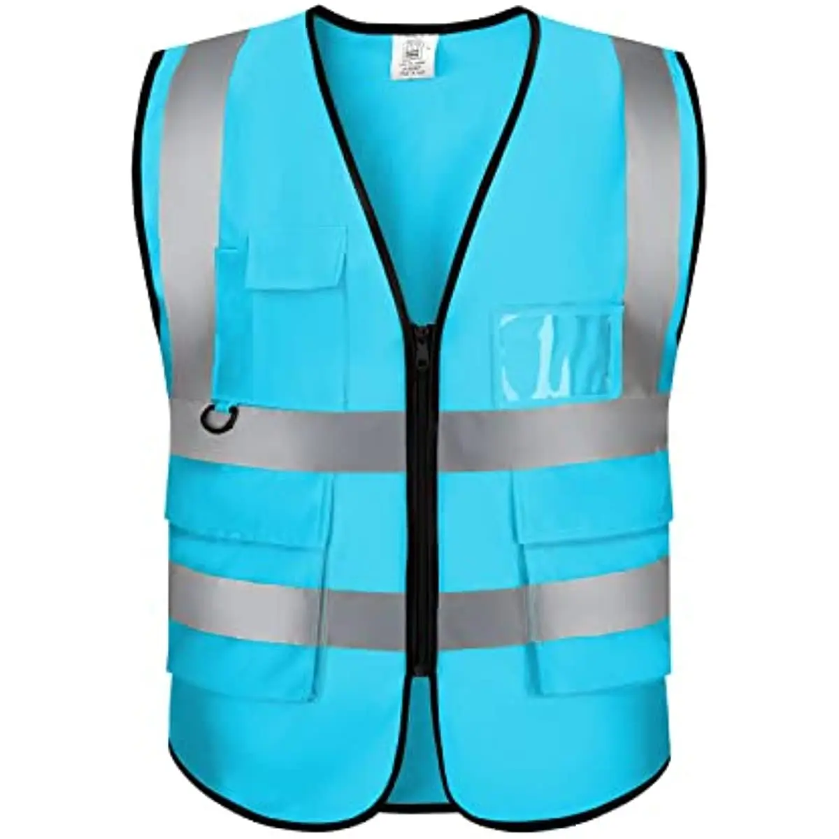 Reflective Vest Class 2 Safety Vests ANSI with 5 Pockets Zipper High Visibility Construction Uniform
Reflective Vest Class 2 Safety Vests ANSI with 5 Pockets Zipper High Visibility Construction Uniform