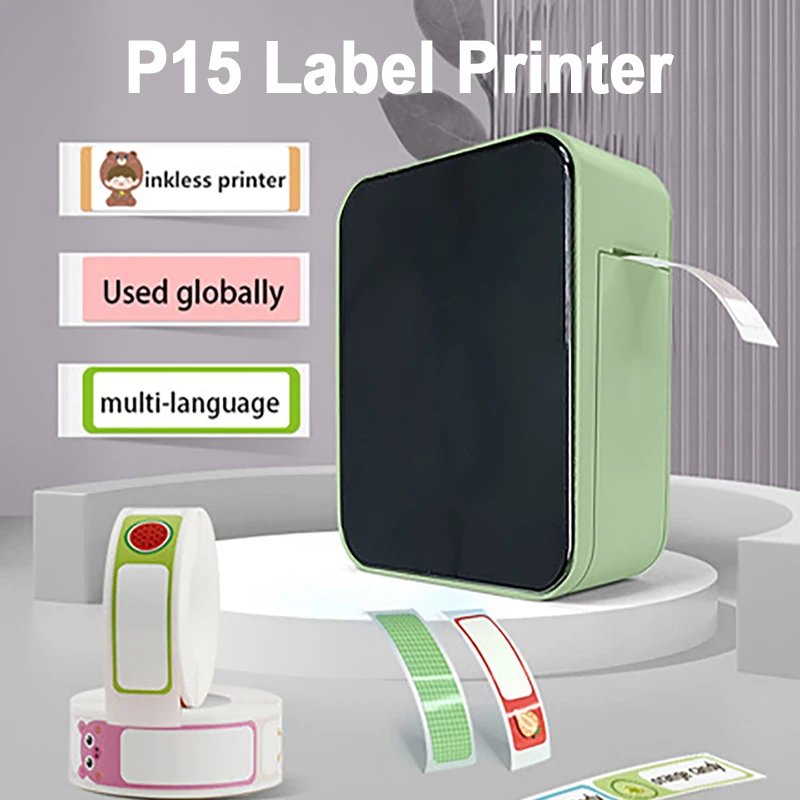Smart Label Maker Mini Pocket Thermal Label Printer Wireless Handheld Printer Various Label Sticker for home storage & office
Smart Label Maker Mini Pocket Thermal Label Printer Wireless Handheld Printer Various Label Sticker for home storage & office